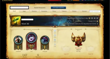 Conta Ouro V Sivir Vitoriosa + Borda de Ouro