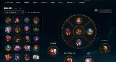 Conta prata 1 com 41 Champs e 13 Skins ( 2 Ultimates )