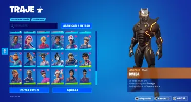 Conta Ikonik Passe De Batalha Temp 4 + Omega Completo