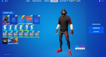Conta Ikonik Passe De Batalha Temp 4 + Omega Completo