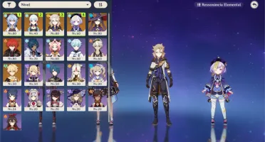 🔥 Ganyu + Ayaka + Albedo + Qiqi + Diluc + Mona 🔥 AR49