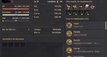 VENDO CONTA BLACK DESERT P2W CARRACA 646 GS