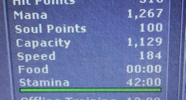 Knight lvl 247 e druid 75 mundo NEFERA, NO PVP