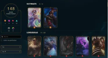Conta league of legends barato