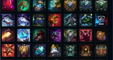 Conta lol unranked 133 champions, 61 skins, 111 ícones.