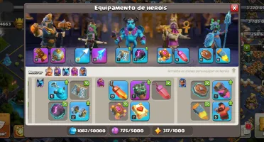 Cv17 Semi Fuul Diversas Skins De Heróis E Itens Mágicoperc🆔