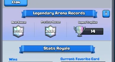 Conta Clash Royale - Nivel 10 - Arena Lendária