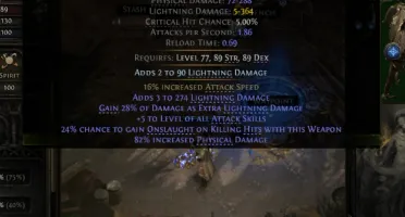 POE2 Pathfinder Lv.95 – Crossbow Galvanic Shard / Shockburst