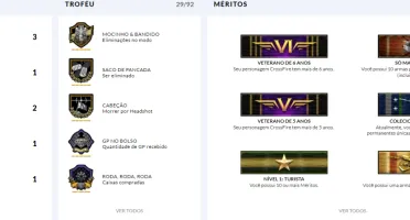Conta CrossFire 2 vips 2 tenente