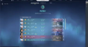Vendo contas de valorant *PLATINA*