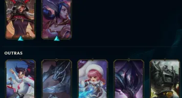 Unranked 127 Champs - 48 Skins - Full Acesso