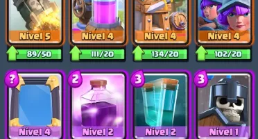 Conta do clash Royale nvl 9 com 6 lendárias