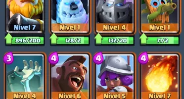Conta do clash Royale nvl 9 com 6 lendárias