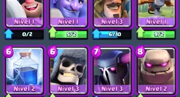 Conta do clash Royale nvl 9 com 6 lendárias