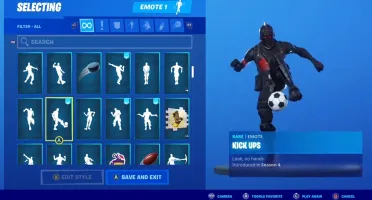 CONTA FORTNITE - BLACK KNIGHT COM MAKO GLIDER.
