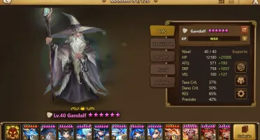 Global - Gandalf Light + Rick Dark - Pve Completo Boas Runas