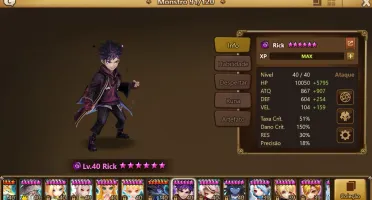 Global - Gandalf Light + Rick Dark - Pve Completo Boas Runas