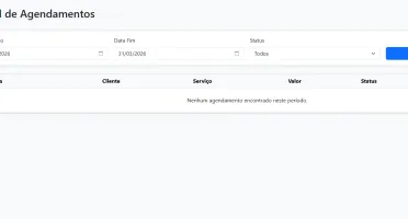 Script PHP Sistema de Agendamento Online