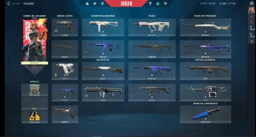 Valorant Conta BETA + Kit Prismatico + Armas do ATO 1