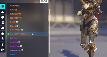 Conta Overwatch 2 Mercy Rosa