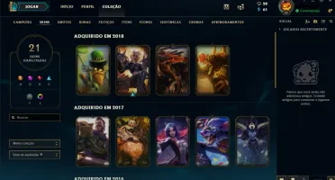 Conta Smurf Borda Ouro - Elo Prata 2 !!!