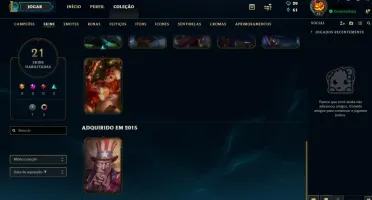 Conta Smurf Borda Ouro - Elo Prata 2 !!!