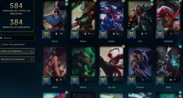 Conta de lol RARISSIMA
