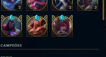 Conta de lol RARISSIMA