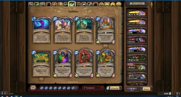 conta pessoal hearthstone