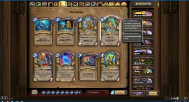 conta pessoal hearthstone