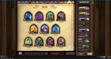 conta pessoal hearthstone