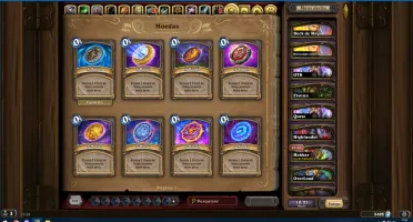 conta pessoal hearthstone
