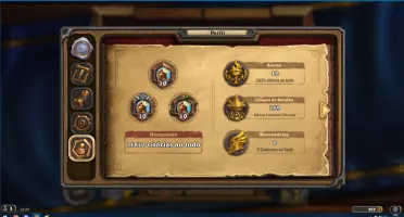 conta pessoal hearthstone