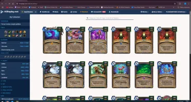 conta pessoal hearthstone