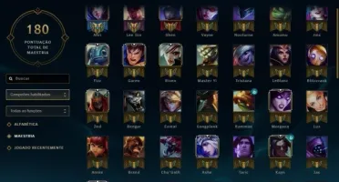 Conta LOL Ouro V