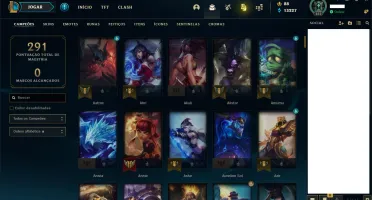 Conta de LOL Diamond 3 / 30 PDL / 143 champs / 39 skins