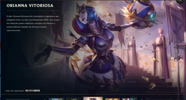Conta LOL Gold 51skin BARATA