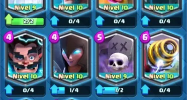 Conta Clash Royale Nvl 12 + 80k ouro + 400 gemas