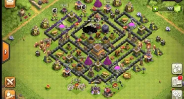 CONTA CLASH OF CLANS CV8 FULL
