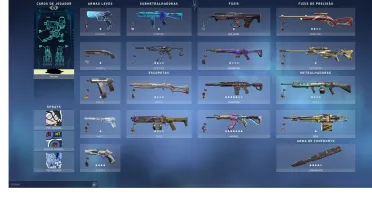 Conta Valorant Sem Rank com Diversas Skins