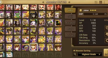 Summoners War Global com Zenitsu Dark e Light + Douman