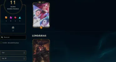 Conta Smurf Legue of legends lvl 42 Vários ícones 31 Champs