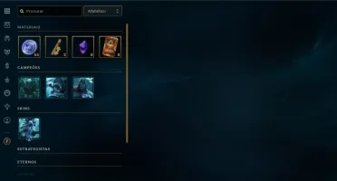 Conta Smurf Legue of legends lvl 42 Vários ícones 31 Champs
