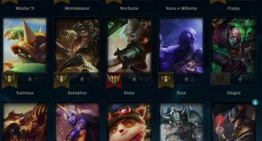 Conta lol league of legends platina 2 MMR D3