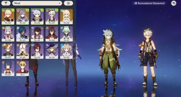 AR39 - Kazuha + Juramento pela Liberdade + Keqing