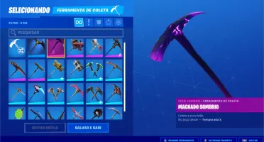 Conta de FORTINITE CHEIA DE SKINS