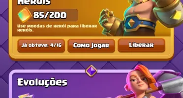 Conta De Clash Royale Bem Upada