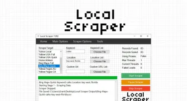 Local Scraper Business Extractor  Coletar Dados de Negócios