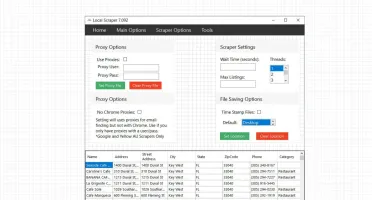 Local Scraper Business Extractor  Coletar Dados de Negócios