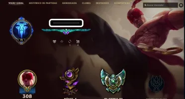Conta League of legends 103 Champ 32 Skin platina 3